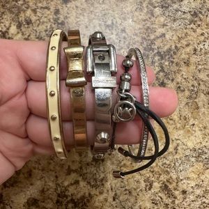 Michael Kors and Kate Spade bracelets